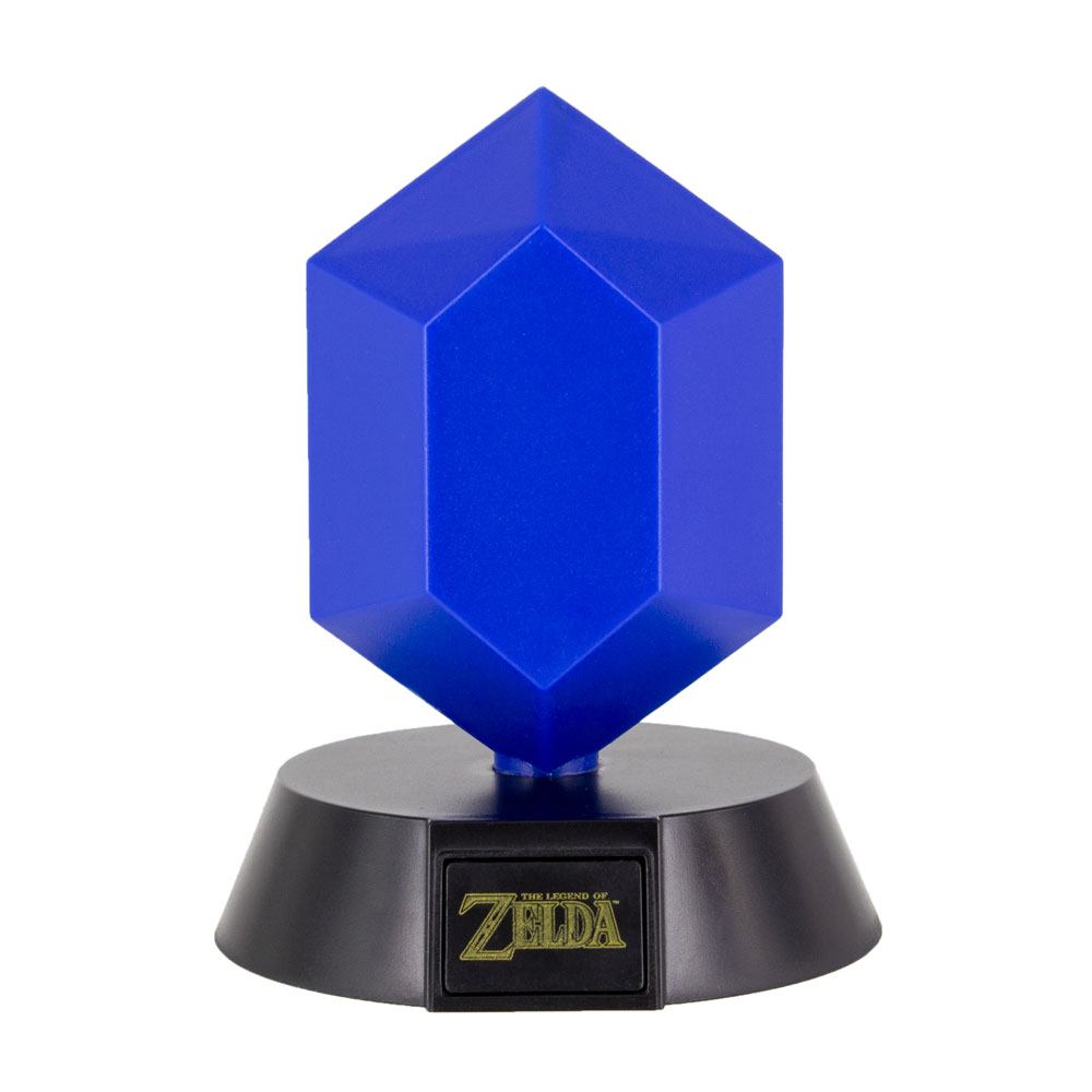 The Legend of Zelda veilleuse 3D Icon Blue Rupee 10 cm