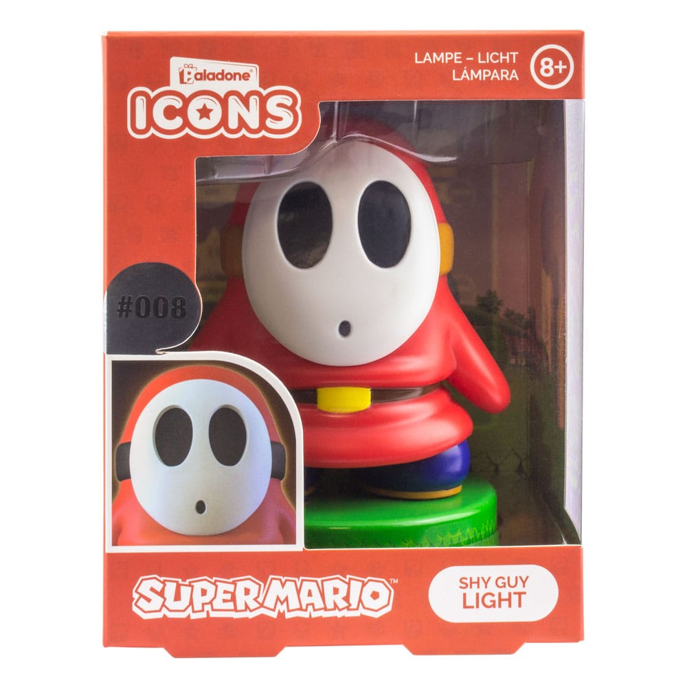 Super Mario lampe Icons Shy Guy 11 cm