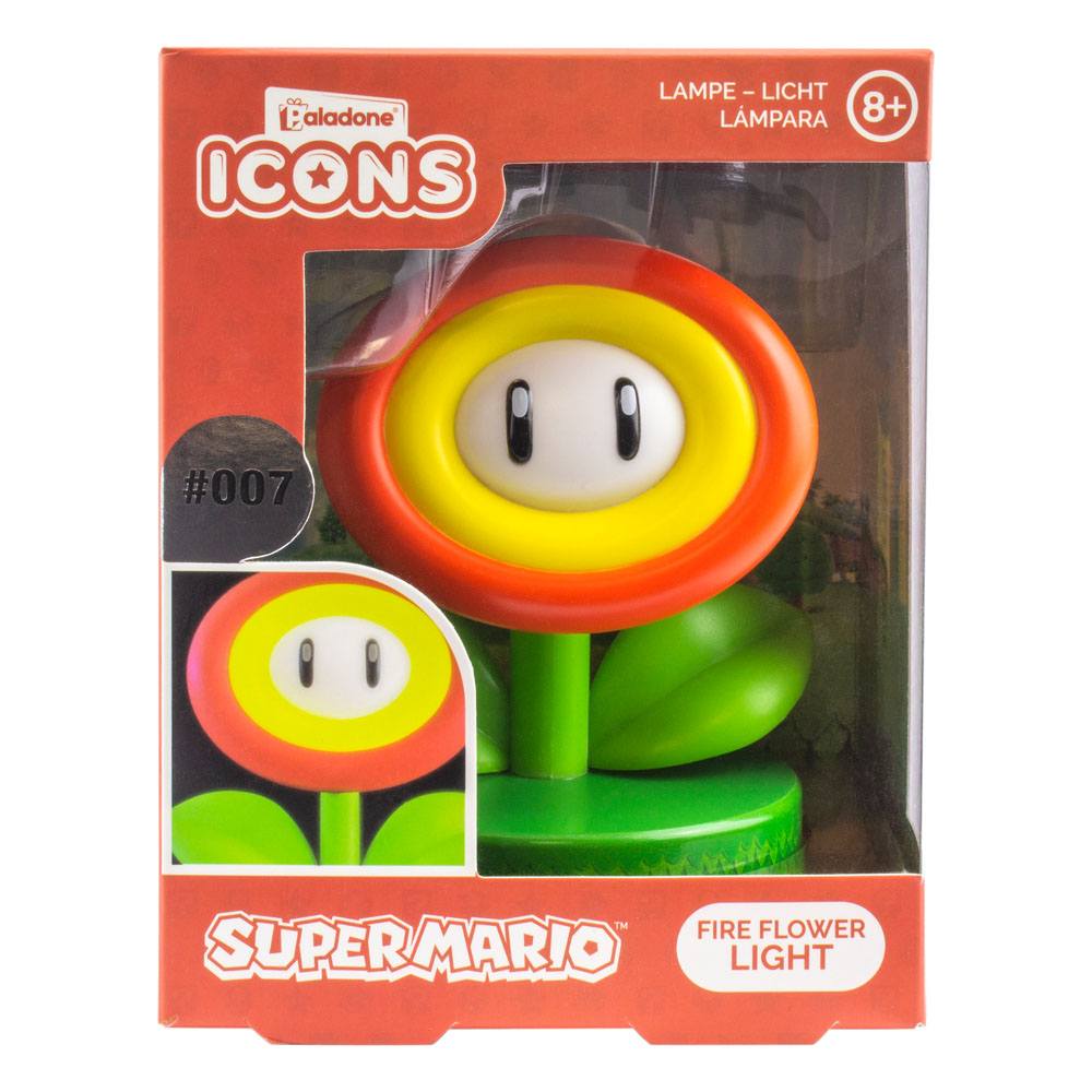 Super Mario veilleuse Icon Fire Flower (V2)