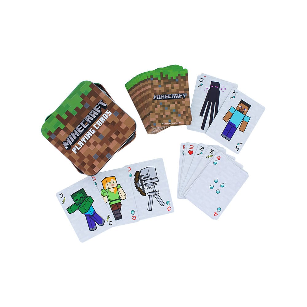 Minecraft jeu de cartes à jouer