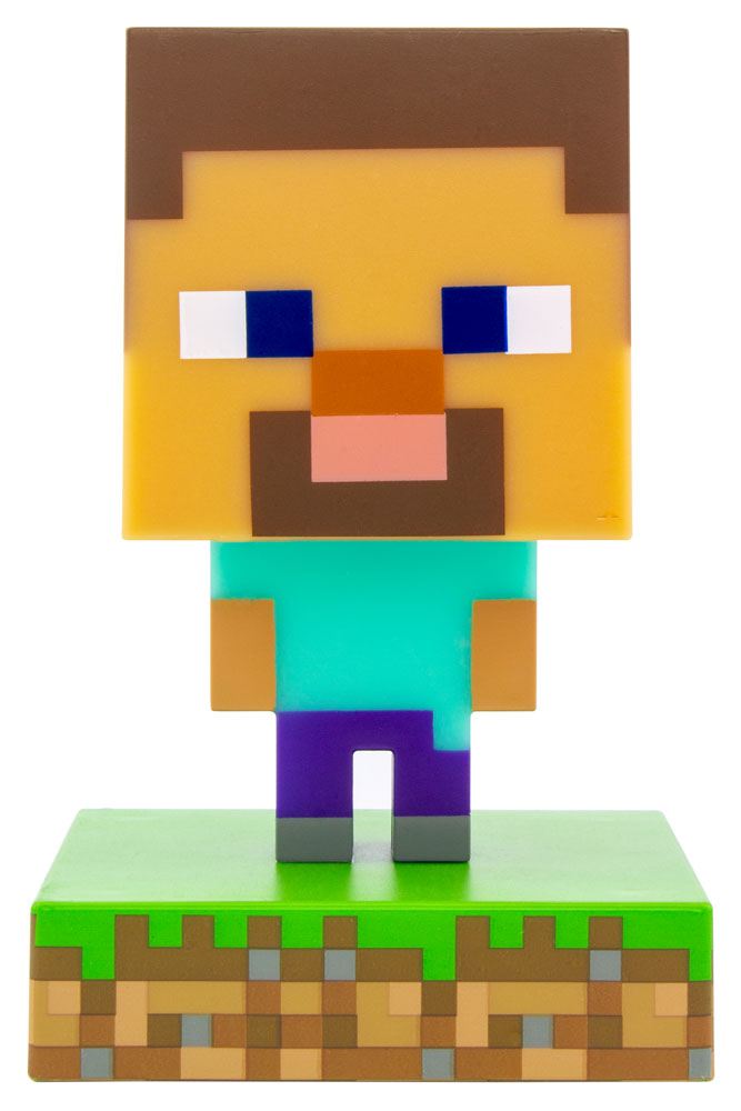 Minecraft veilleuse 3D Icon Steve