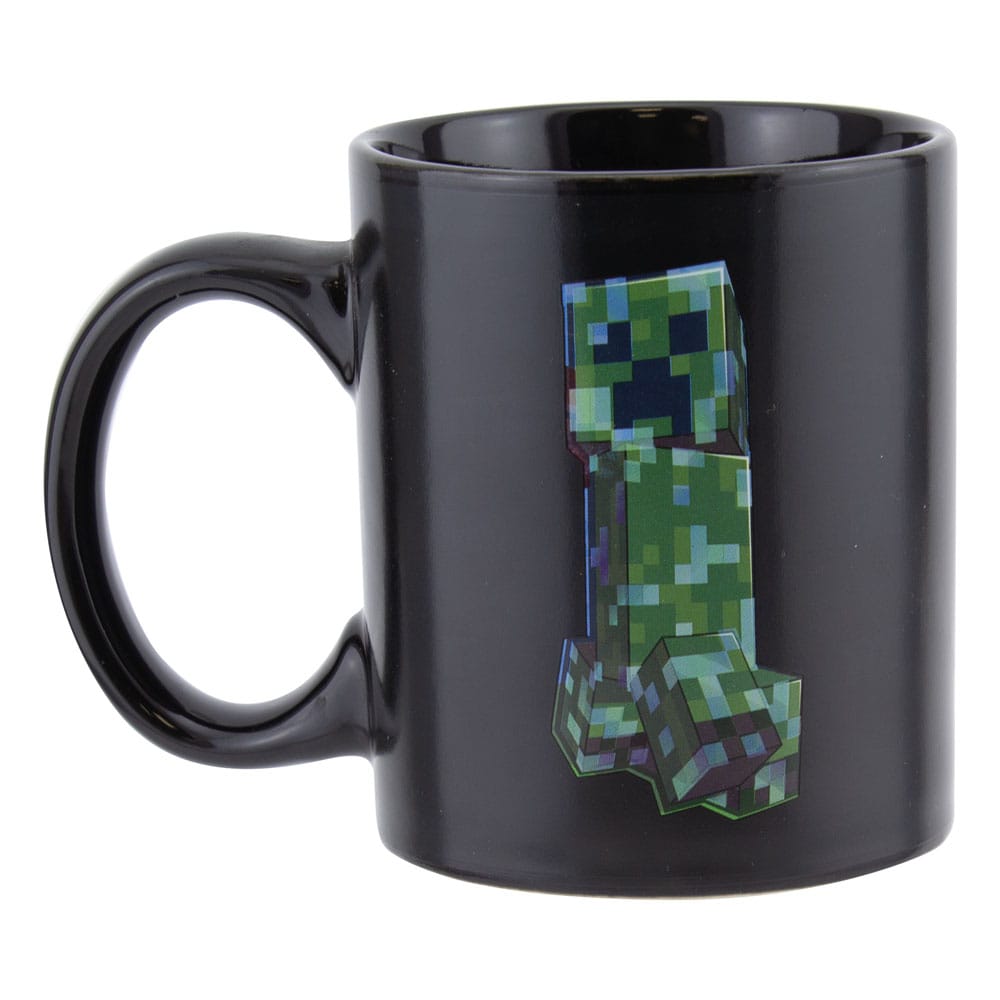 Minecraft mug effet thermique Creeper