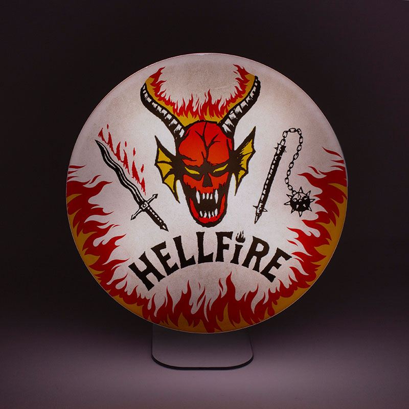 Stranger Things - Lampe Logo Club Hellfire