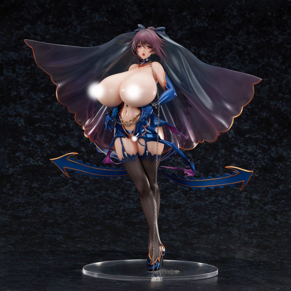 Taimanin RPGX statuette 1/6 Mizuki Shiranui Phantom Bride Ver. 30 cm