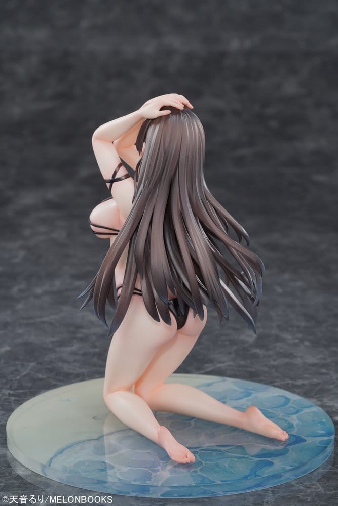 Original Character figurine PVC 1/6 Ruri Amane Illustration - Swimsuit Sugata no Mimi-san 17 cm