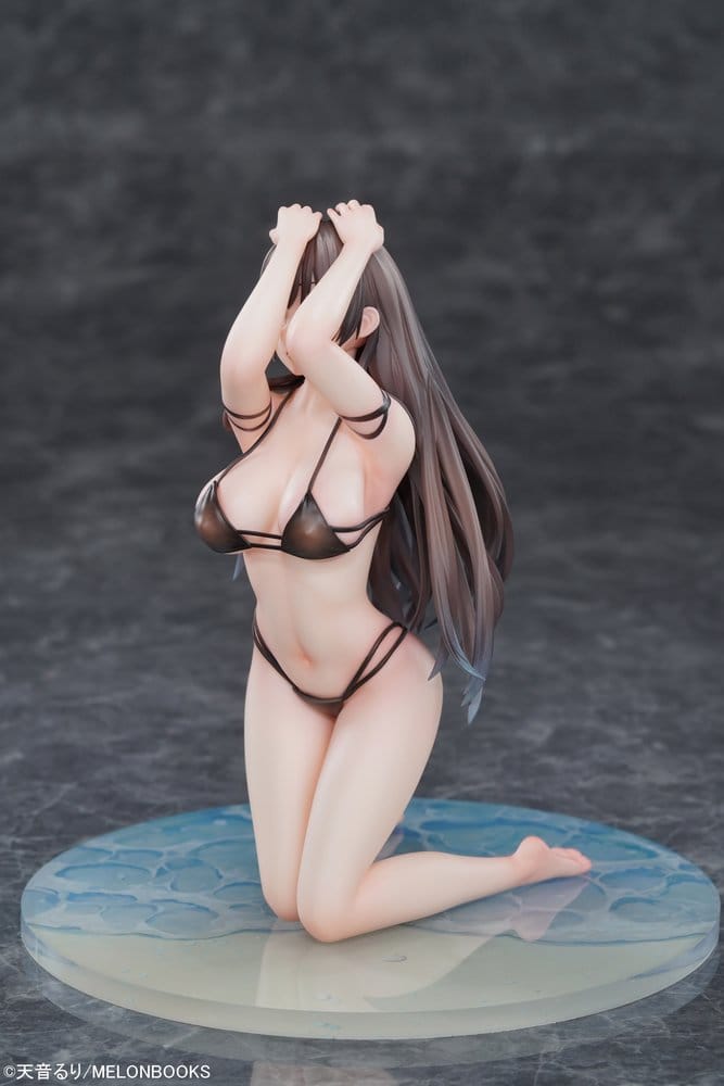 Original Character figurine PVC 1/6 Ruri Amane Illustration - Swimsuit Sugata no Mimi-san 17 cm