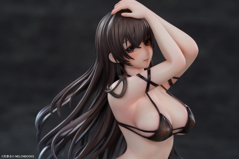 Original Character figurine PVC 1/6 Ruri Amane Illustration - Swimsuit Sugata no Mimi-san 17 cm