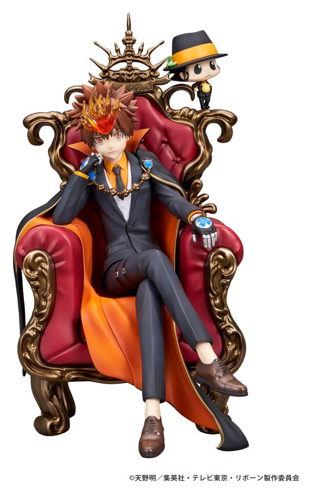 Katekyo Hitman Reborn figurine PVC Tsunayoshi Sawada & Reborn 21 cm