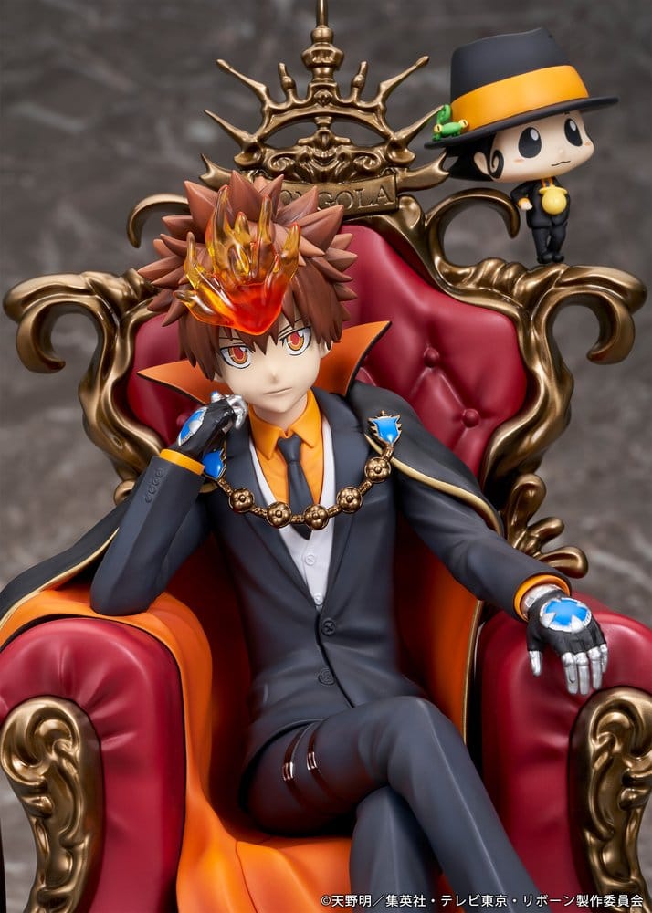 Katekyo Hitman Reborn figurine PVC Tsunayoshi Sawada & Reborn 21 cm