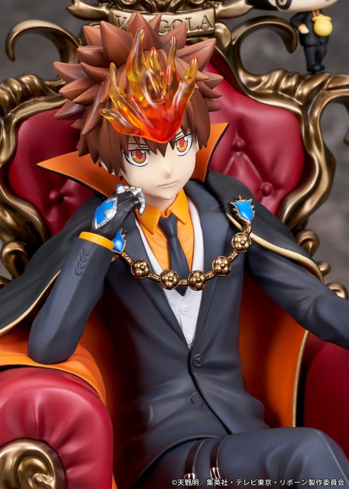 Katekyo Hitman Reborn figurine PVC Tsunayoshi Sawada & Reborn 21 cm