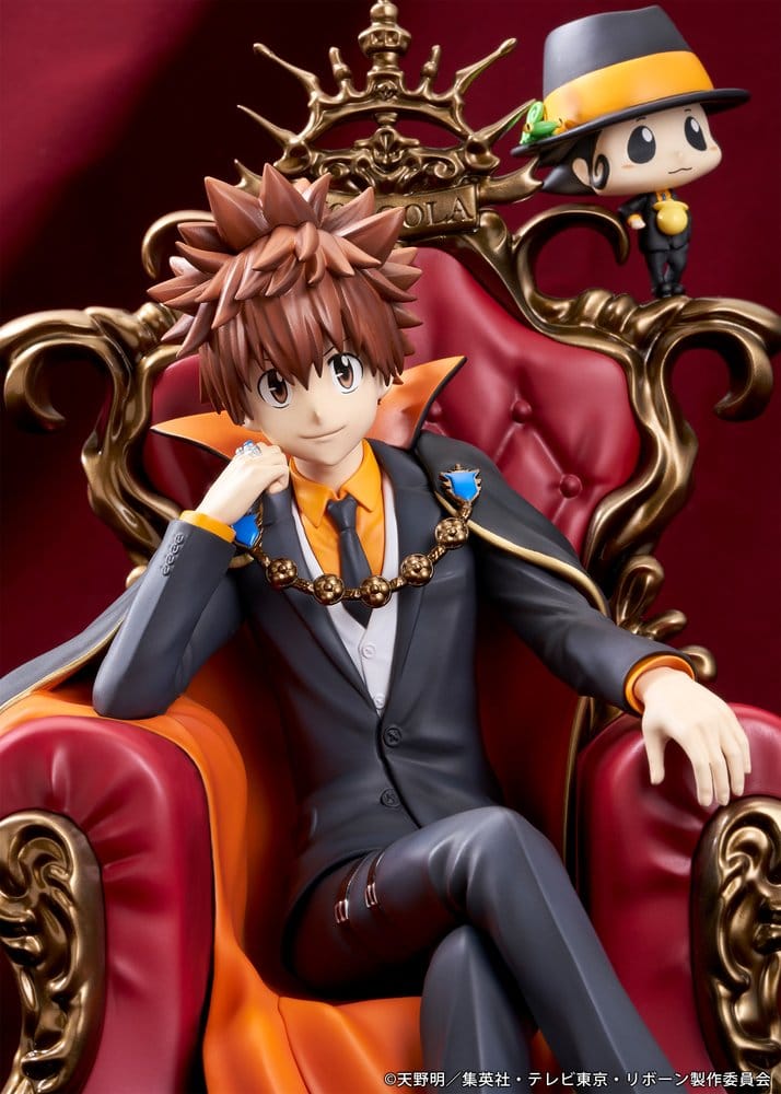 Katekyo Hitman Reborn figurine PVC Tsunayoshi Sawada & Reborn 21 cm