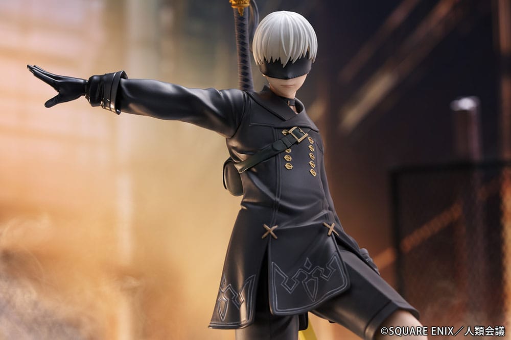 NieR:Automata Ver1.1a statuette PVC 1/7 YoRHa No. 9 Type S Covering Fire 31 cm