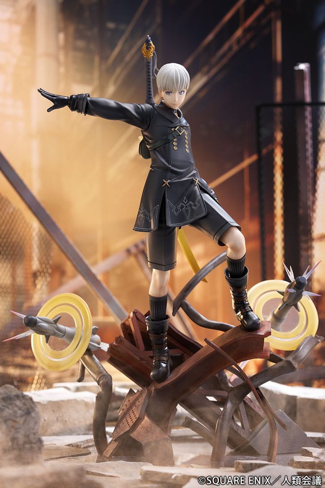 NieR:Automata Ver1.1a statuette PVC 1/7 YoRHa No. 9 Type S Covering Fire 31 cm