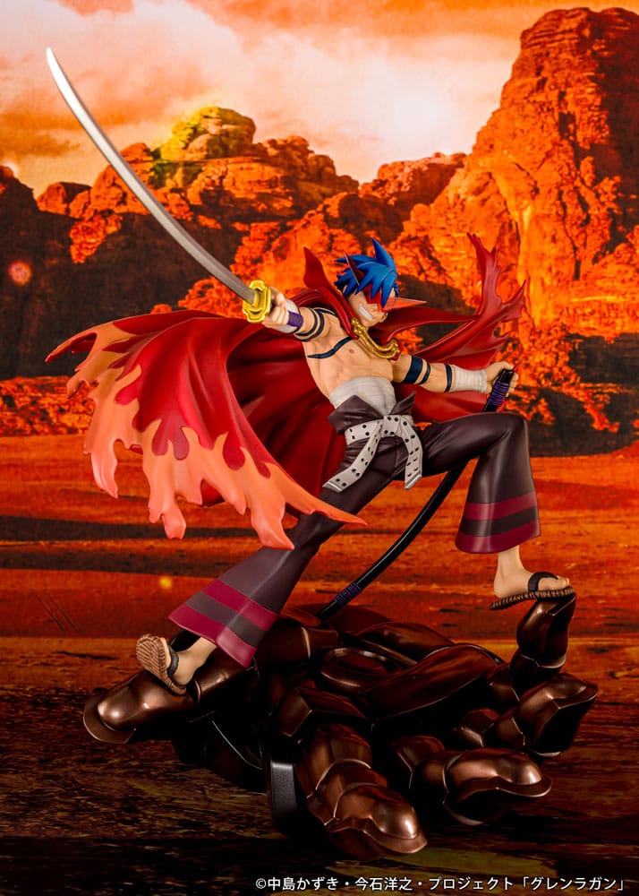 Tengen Toppa Gurren Lagann statuette PVC Kamina & Gurren 27 cm