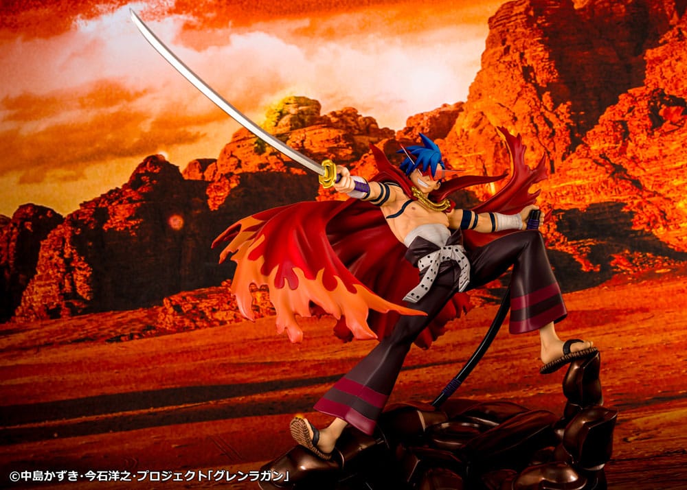 Tengen Toppa Gurren Lagann statuette PVC Kamina & Gurren 27 cm