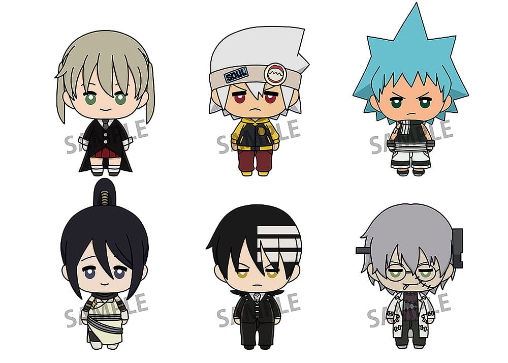 Soul Eater assortiment figurines PVC Nyokinto Mascot 5 cm (6)