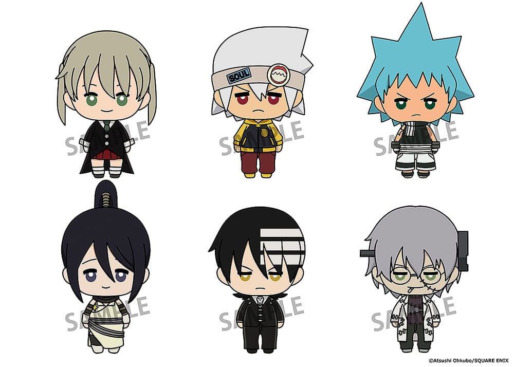 Soul Eater assortiment figurines PVC Nyokinto Mascot 5 cm (6)