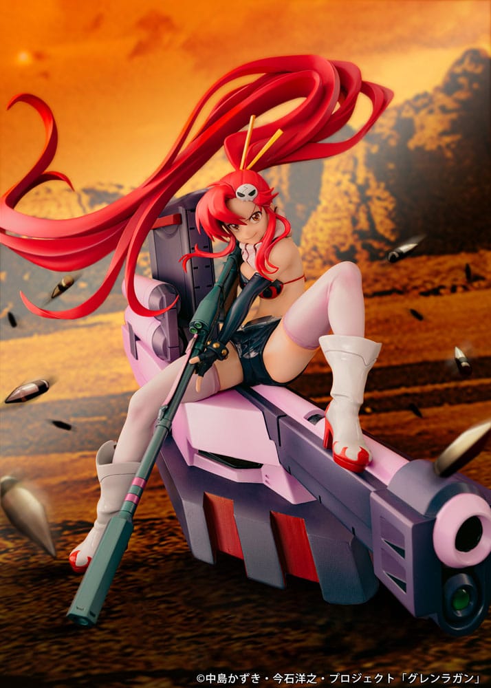 Tengen Toppa Gurren Lagann statuette PVC Yoko & Yoko M Ttank 25 cm