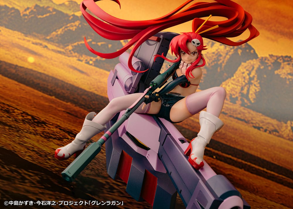 Tengen Toppa Gurren Lagann statuette PVC Yoko & Yoko M Ttank 25 cm