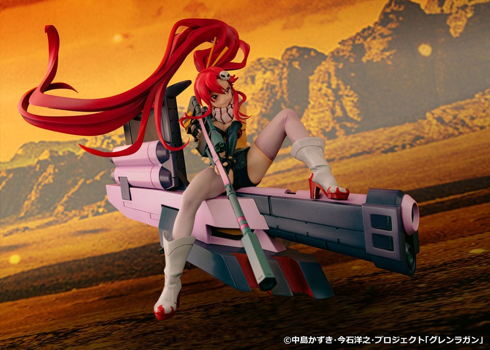 Tengen Toppa Gurren Lagann statuette PVC Yoko & Yoko M Ttank 25 cm