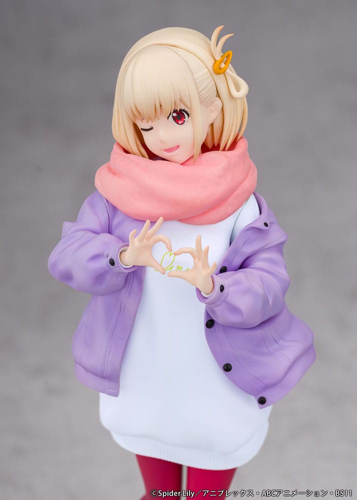 Lycoris Recoil statuette PVC 1/7 Chisato Nishikigi Winter Ver. 23 cm