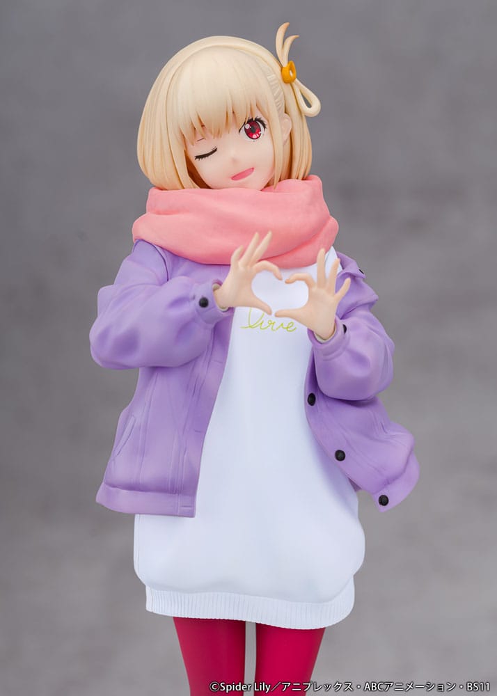 Lycoris Recoil statuette PVC 1/7 Chisato Nishikigi Winter Ver. 23 cm