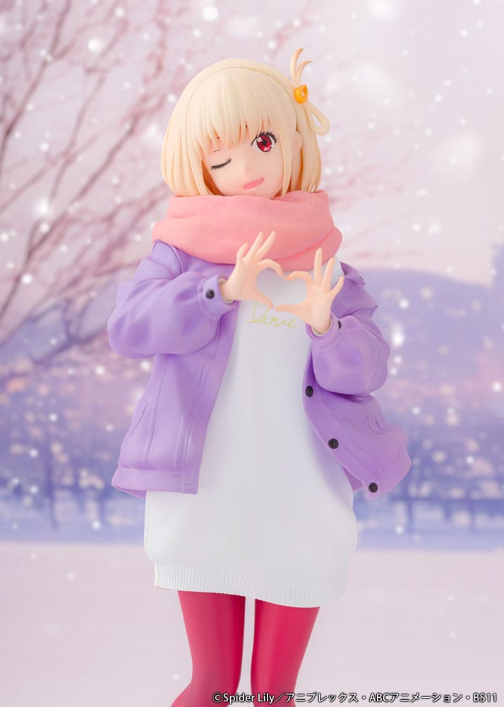 Lycoris Recoil statuette PVC 1/7 Chisato Nishikigi Winter Ver. 23 cm