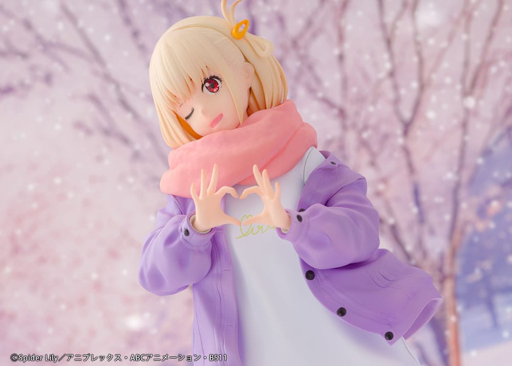 Lycoris Recoil statuette PVC 1/7 Chisato Nishikigi Winter Ver. 23 cm
