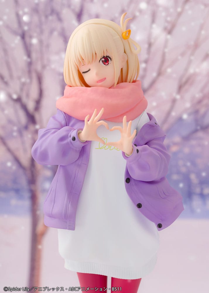 Lycoris Recoil statuette PVC 1/7 Chisato Nishikigi Winter Ver. 23 cm