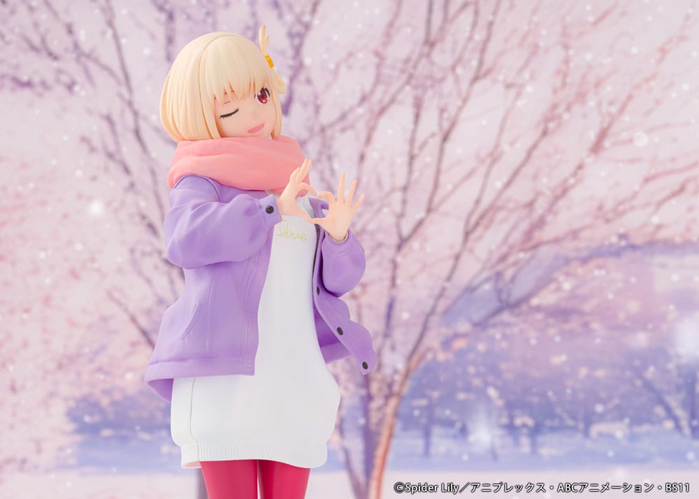 Lycoris Recoil statuette PVC 1/7 Chisato Nishikigi Winter Ver. 23 cm