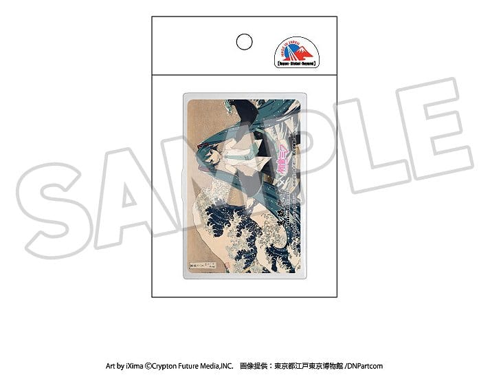 Katsushika Hokusai x Hatsune Miku jeu de cartes à jouer
