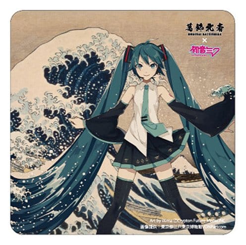 Katsushika Hokusai x Hatsune Miku aimant Car Thirty-six Views of Mount Fuji/The Great Wave off Kanagawa