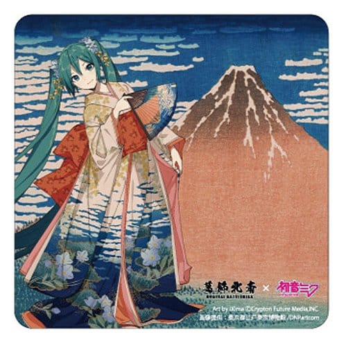 Katsushika Hokusai x Hatsune Miku aimant Car Thirty-six Views of Mount Fuji Fine Wind, Clear Morning