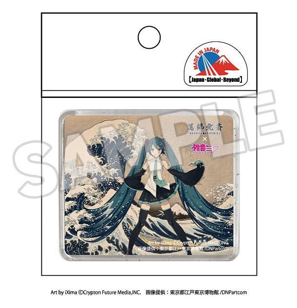 Katsushika Hokusai x Hatsune Miku aimant 3D Thirty-six Views of Mount Fuji The Great Wave off Kanagawa