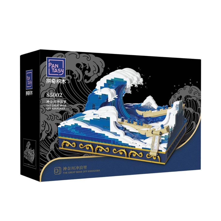Pantasy Original Jeu de construction The Great Wave Of Kanagawa