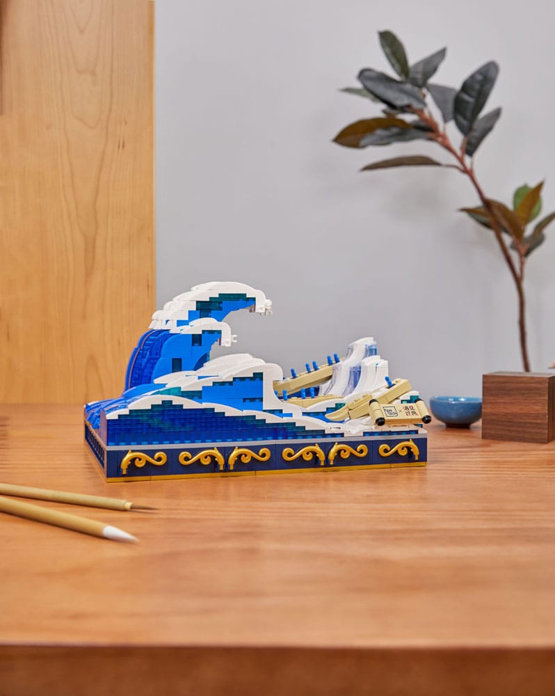 Pantasy Original Jeu de construction The Great Wave Of Kanagawa