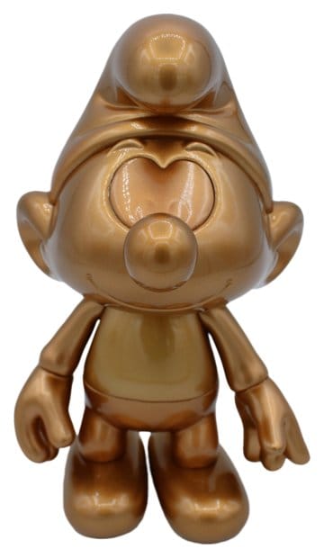 Les Schtroumpfs Figurine en Vinyle Schtroumpf Bronze 19 cm