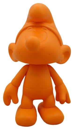 Les Schtroumpfs Figurine en Vinyle Schtroumpf Orange 19 cm