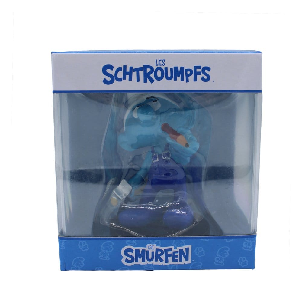 Les Schtroumpfs Statue Schtroumpf Bricoleur 11 cm