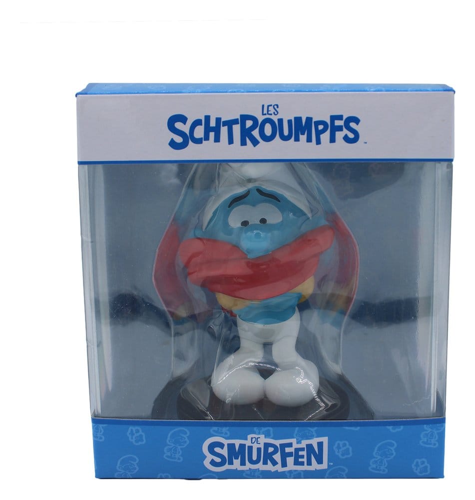 Les Schtroumpfs Statue Schtroumpf Frileux 12 cm