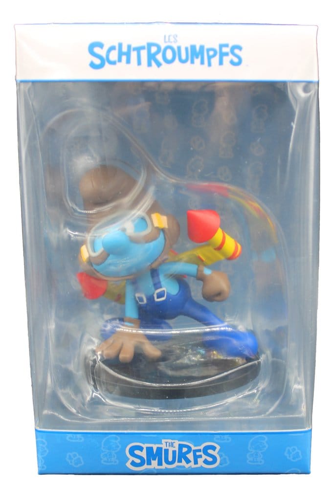 Les Schtroumpfs Statue Schtroumpf Jetpack 10 cm