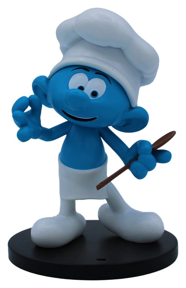 Les Schtroumpfs Statue Schtroumpf Cuisinier 12 cm