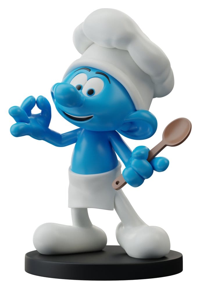 Les Schtroumpfs Statue Schtroumpf Cuisinier 12 cm
