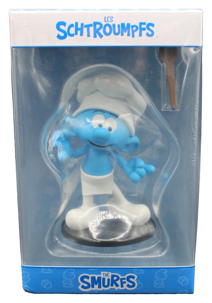 Les Schtroumpfs Statue Schtroumpf Cuisinier 12 cm