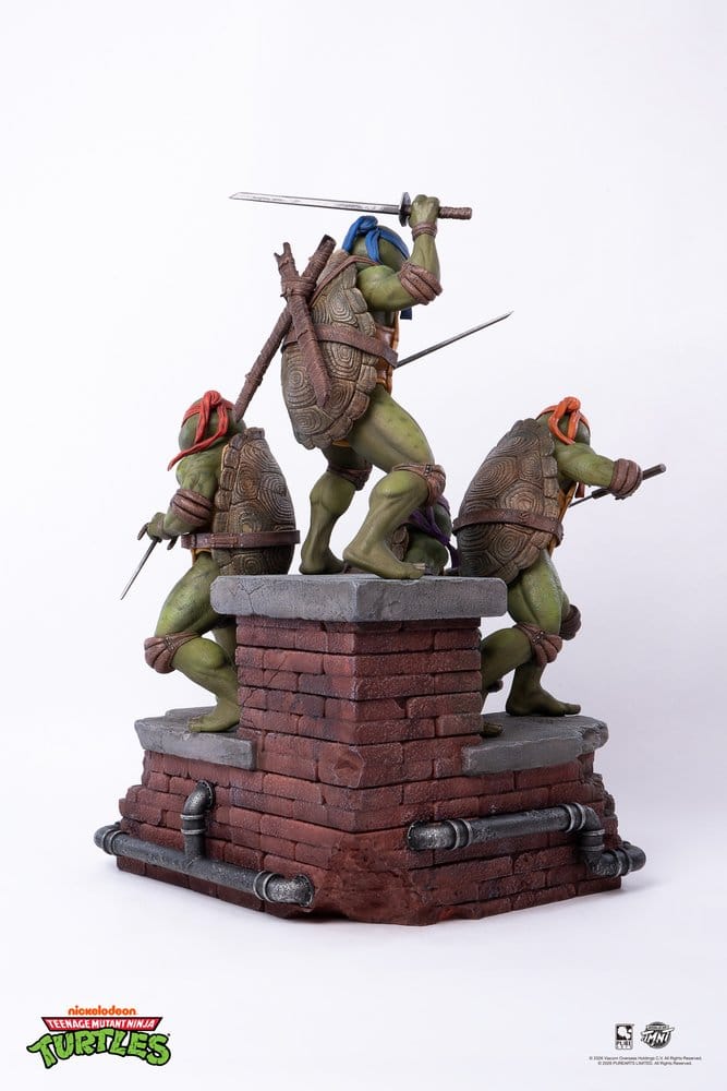 Les Tortues Ninja statuette 1/6 Movie Diorama 51 cm