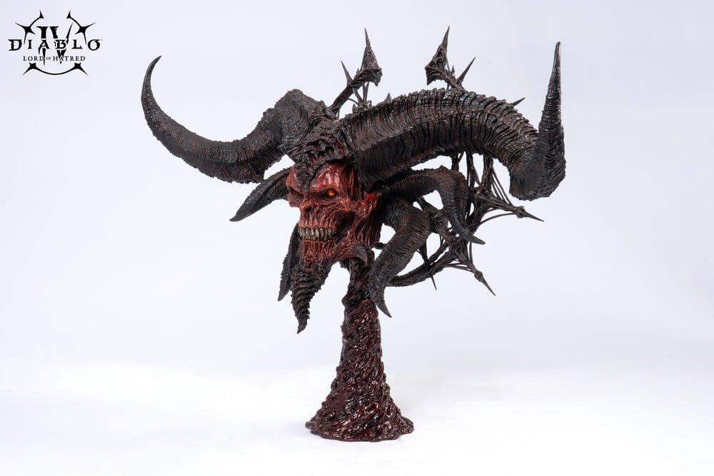 Diablo IV réplique 1/2 Scale Art Mask Mephisto 43 cm