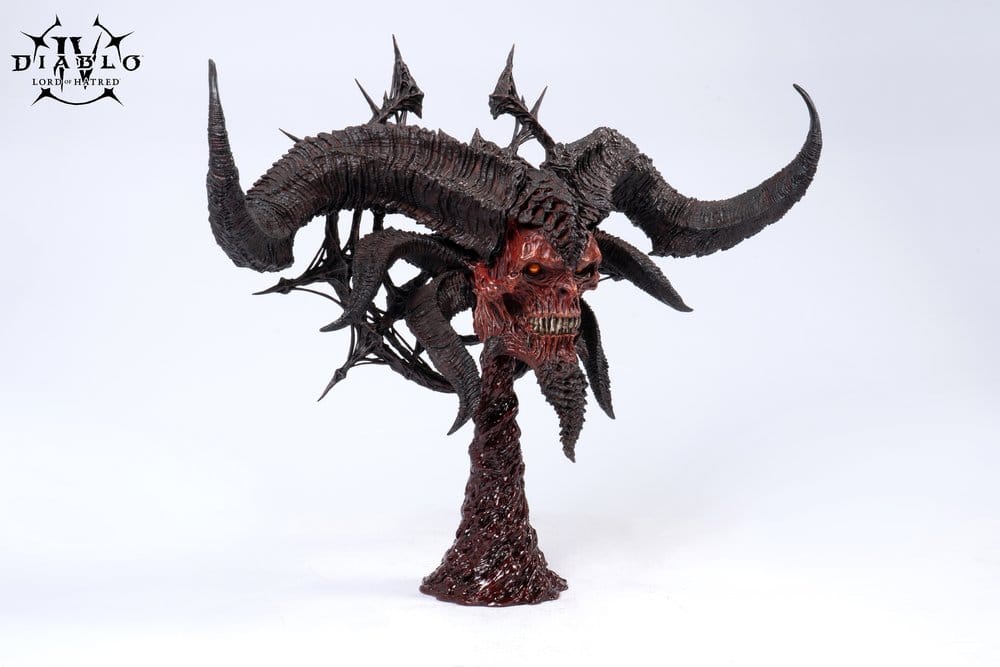 Diablo IV réplique 1/2 Scale Art Mask Mephisto 43 cm