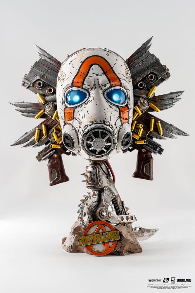 PureArts - 1:1 Scale Bust - Borderlands - Buste Masque Psycho Bandit 46cm