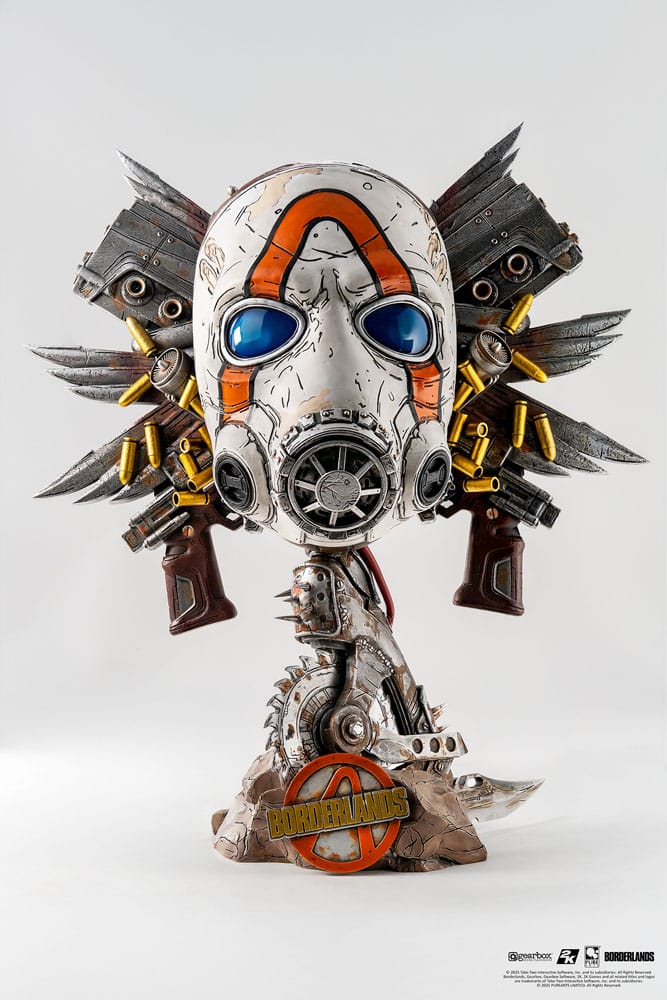 PureArts - 1:1 Scale Bust - Borderlands - Buste Masque Psycho Bandit 46cm