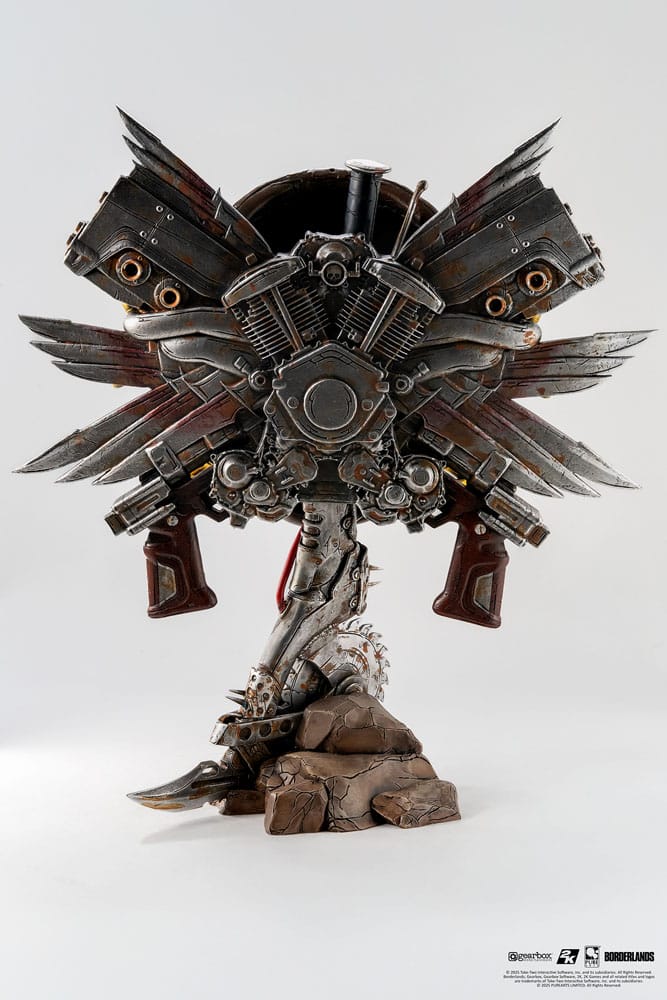 PureArts - 1:1 Scale Bust - Borderlands - Buste Masque Psycho Bandit 46cm
